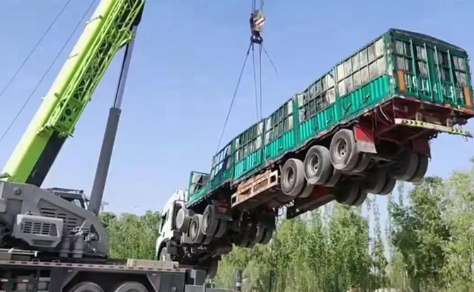邹城道路脱困救援案例